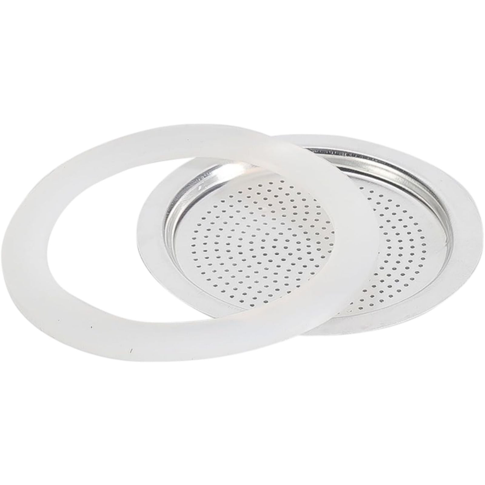 3 Tazze Guarnizione e Filtro Caffettiera Universale per Moka  (3 tazze) 53326