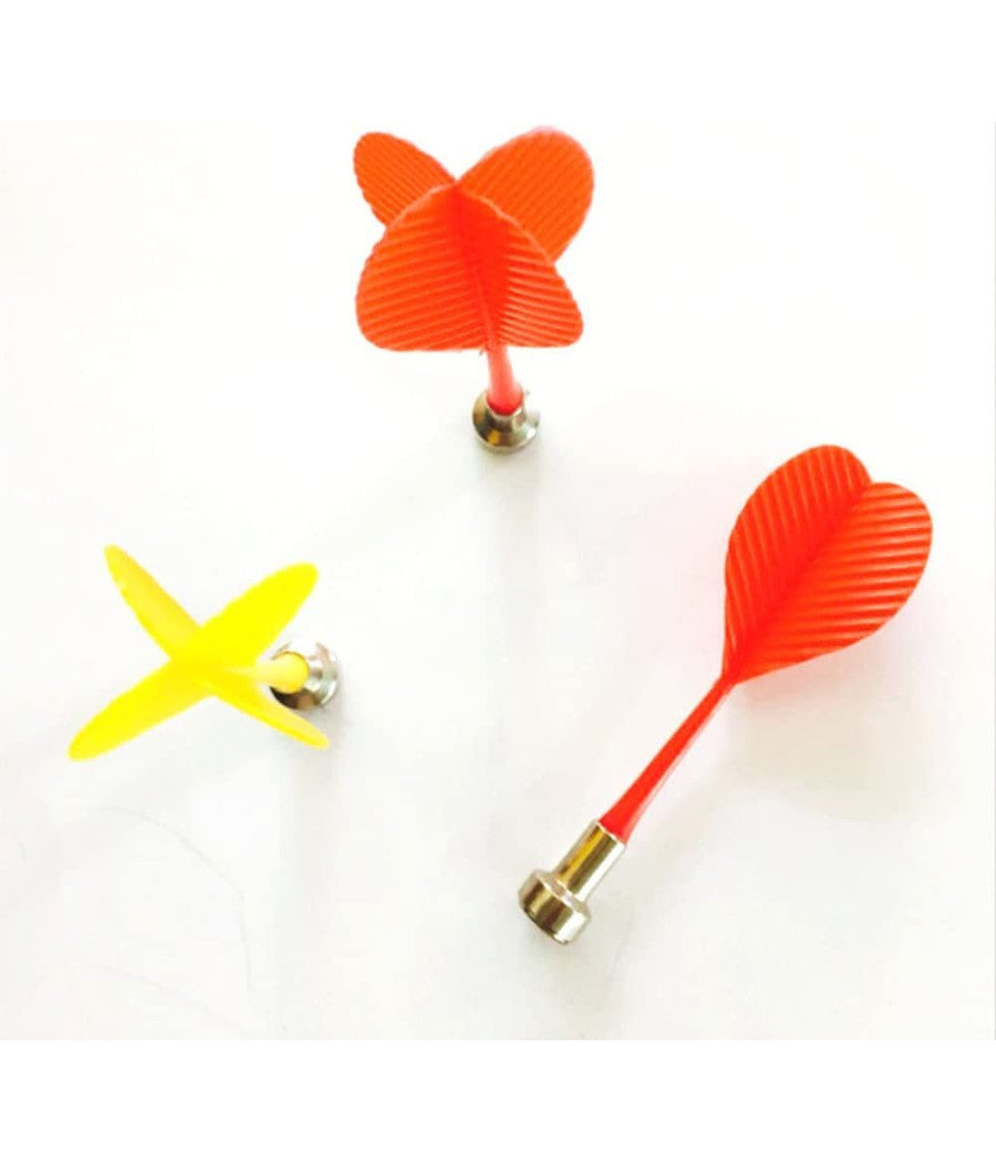 3 Freccette Frecce Dardi Di Ricambio Per Gioco Tiro Al Bersaglio Punta Magnetica         