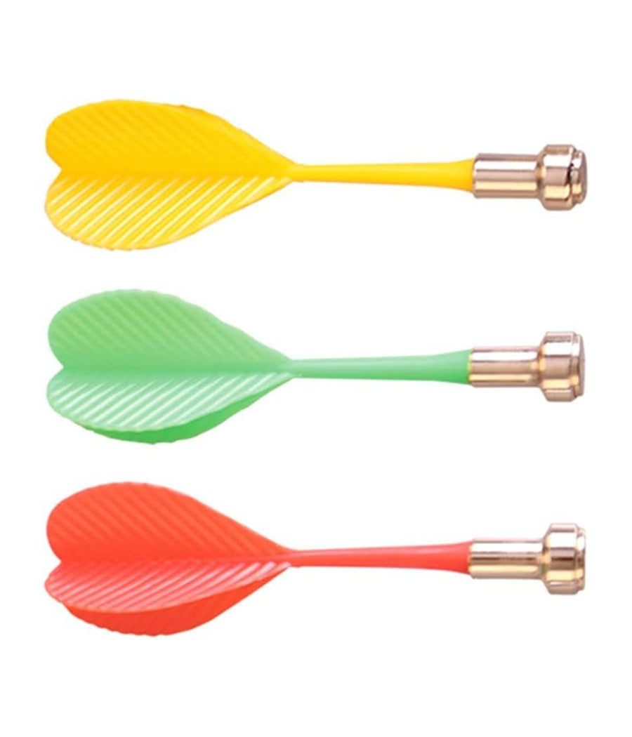 3 Freccette Frecce Dardi Di Ricambio Per Gioco Tiro Al Bersaglio Punta Magnetica         