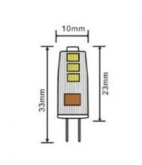 3 Lampadine Led G4 Ac/dc12v 1.5w 150lm Luce 3000k 4000k 6500k Spardc-g4-1.5w-001         