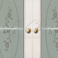 Pensile colore avorio decapè a doppia anta bagno multiuso