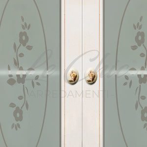 Pensile colore avorio decapè a doppia anta bagno multiuso