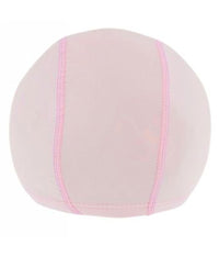 3 Pz Cuffia Piscina Mare Nuoto Pressata Monocolore Rosa Con Fascia Elastica 2 Cm         