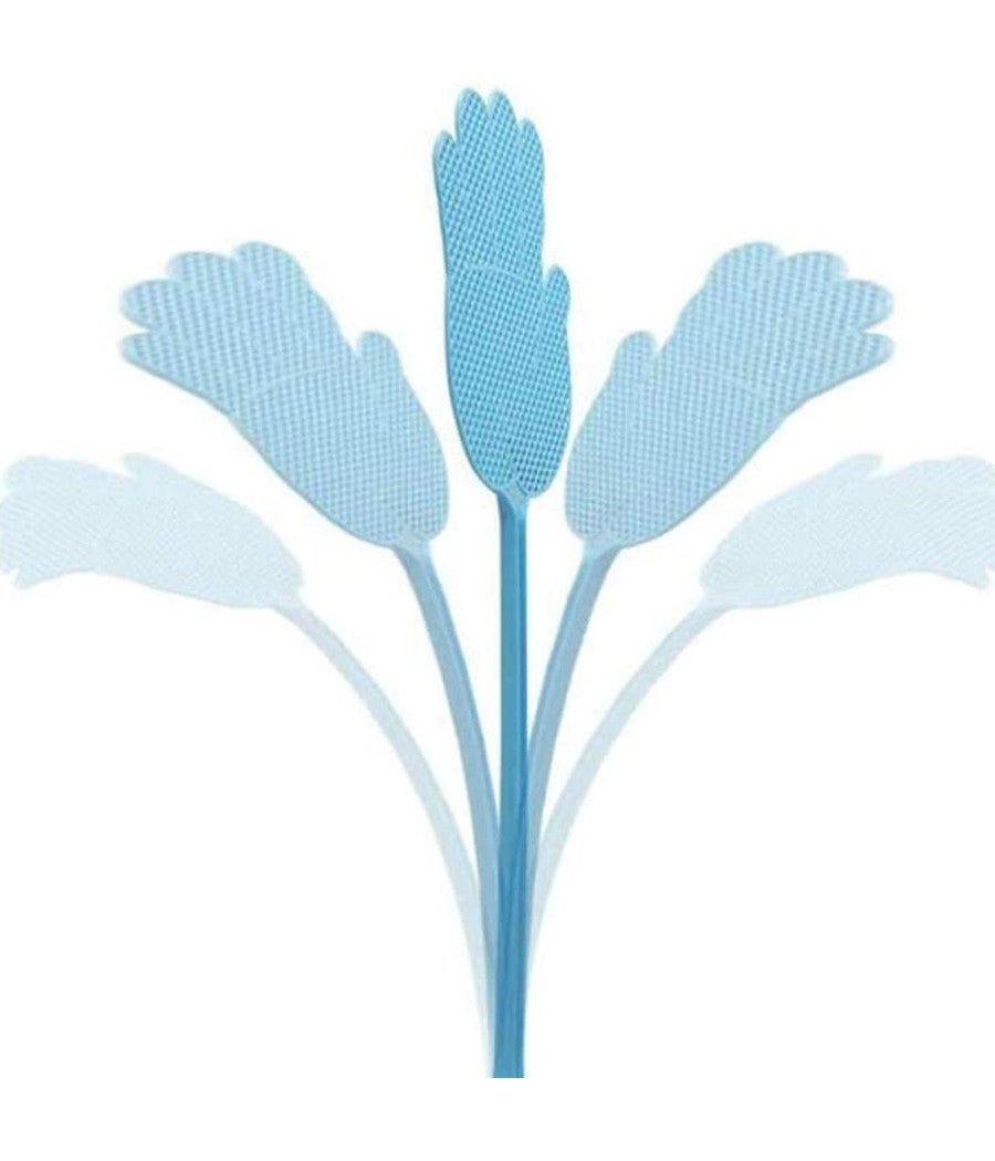 3 Pz Paletta Abbattimosche Abbatti Mosche Scaccia Insetti Colori Assortiti 47 Cm         