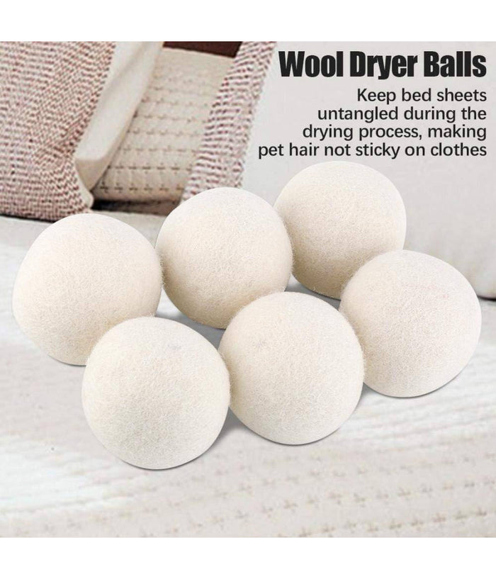 3 Sfere Per Asciugatrice In Lana Per Ridurre I Tempi Di Asciugatura Ammorbidente         