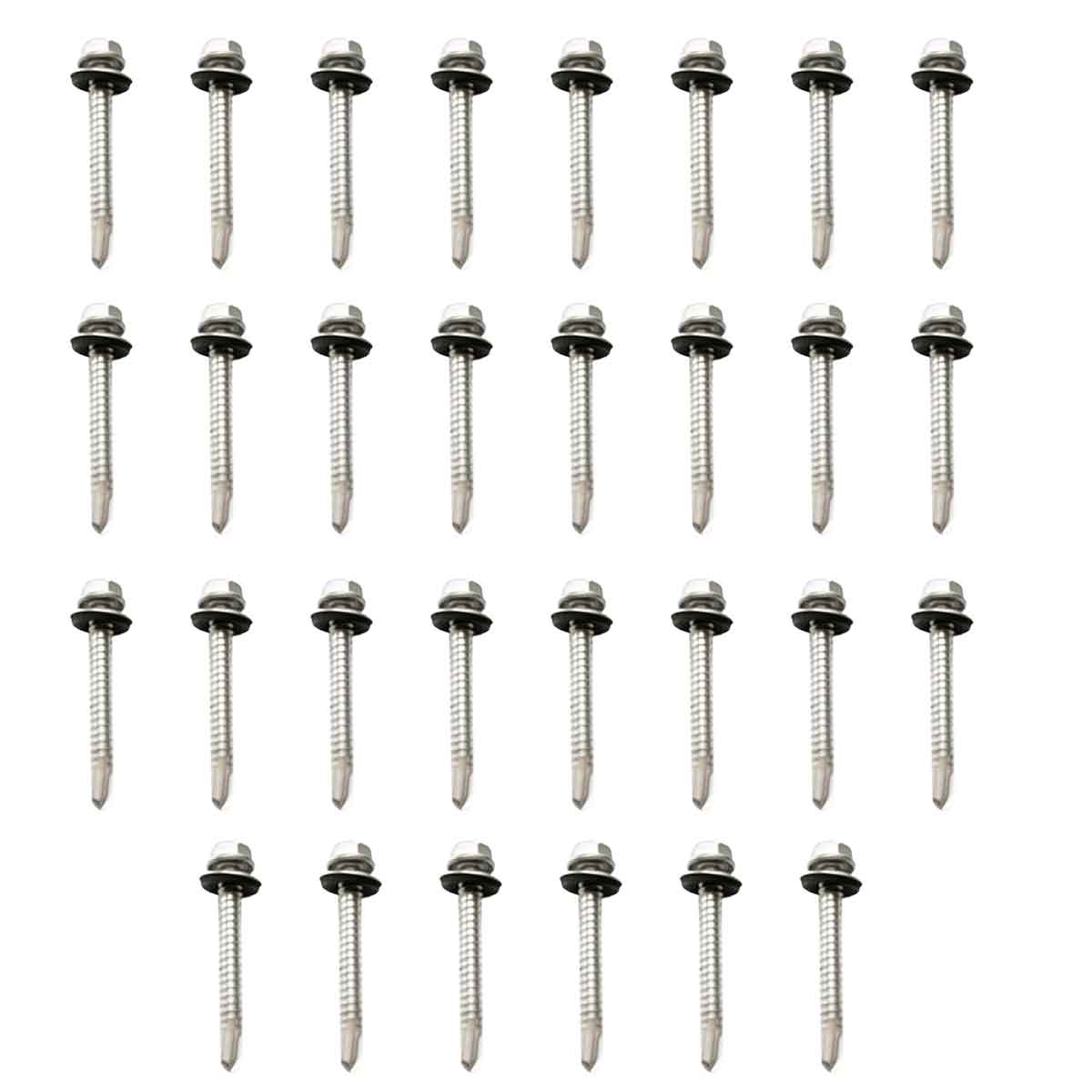 30 Vite per fissaggio pannelli fotovoltaici VT-450 VT-545 Llunghezza 50mm SKU-11393