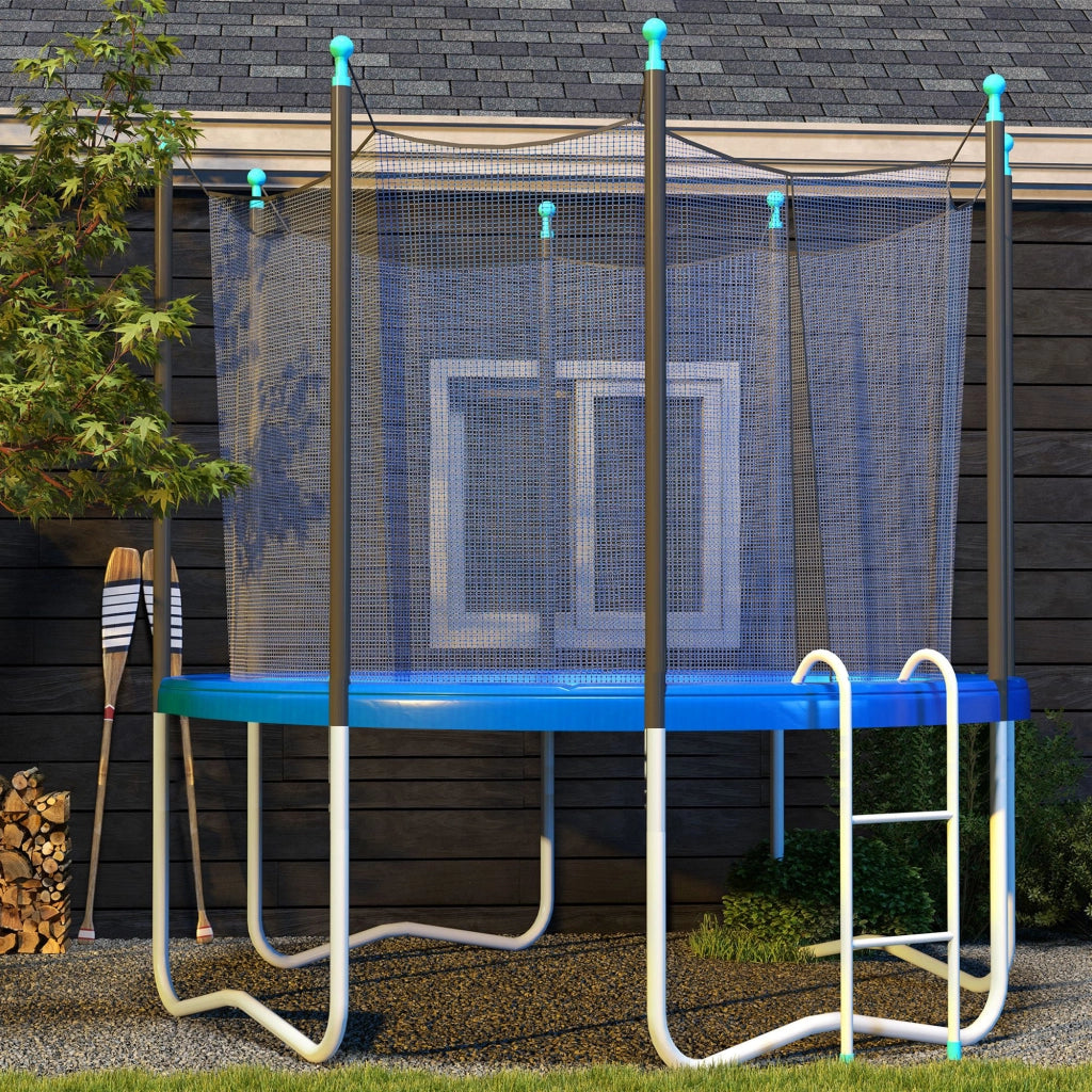 Copertura per Trampolino Esterno ¨C zephmum ¨C Blu, ?366 cm, Impermeabile