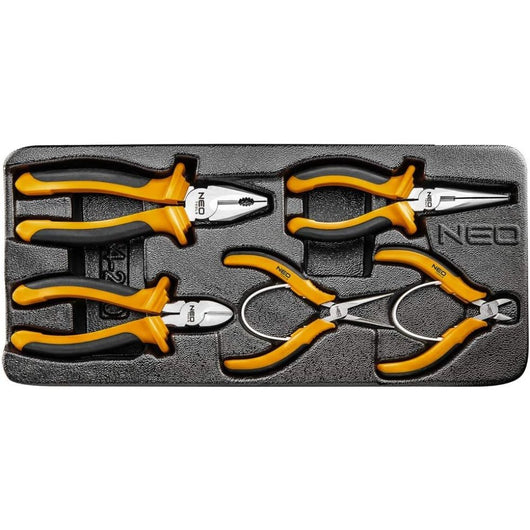 Topex 84-230 set di pinze, 5 pez ezzi