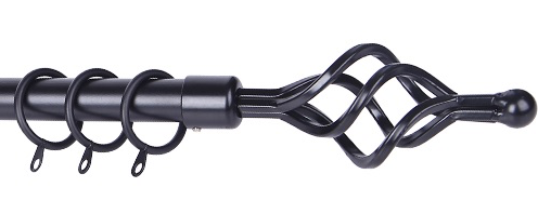 BASTONE SCORRITENDA BRIXO ETRURIA BLACK SPIRAL 210-380