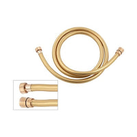 Flessibile doccia retinato dorato in pvc atossico