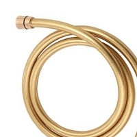 Flessibile doccia retinato dorato in pvc atossico