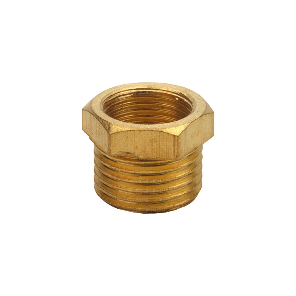 Riduzioni esagonale ottone giallo