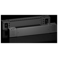 Rittal, Pezzo D'angolo, Acciaio Nero, 600x100 mm