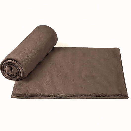 SONIT - 2x Tappeto Scendiletto Moderno 50x80cm - Tappeto per Camera e Salotto - Tappeto Scendiletto Assorbente e Antiscivolo - Tappeto Morbido Colore: TORTORA