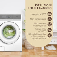 Tende per Interni Camera da Letto e Soggiorno Con Anelli - 140x280cm - 2 Pezzi Colore: GRIGIO