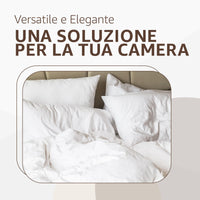 Federe Copricuscino Letto con Cerniera e Tessuto Damascato Pacco da: 8