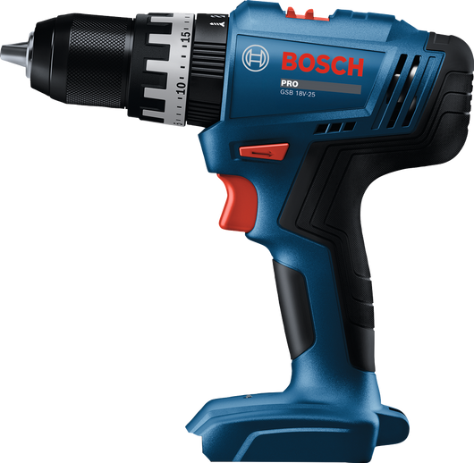 Bosch GSB 18V-25 – Trapano Avvitatore a Percussione 18V Solo Corpo Macchina 10mm