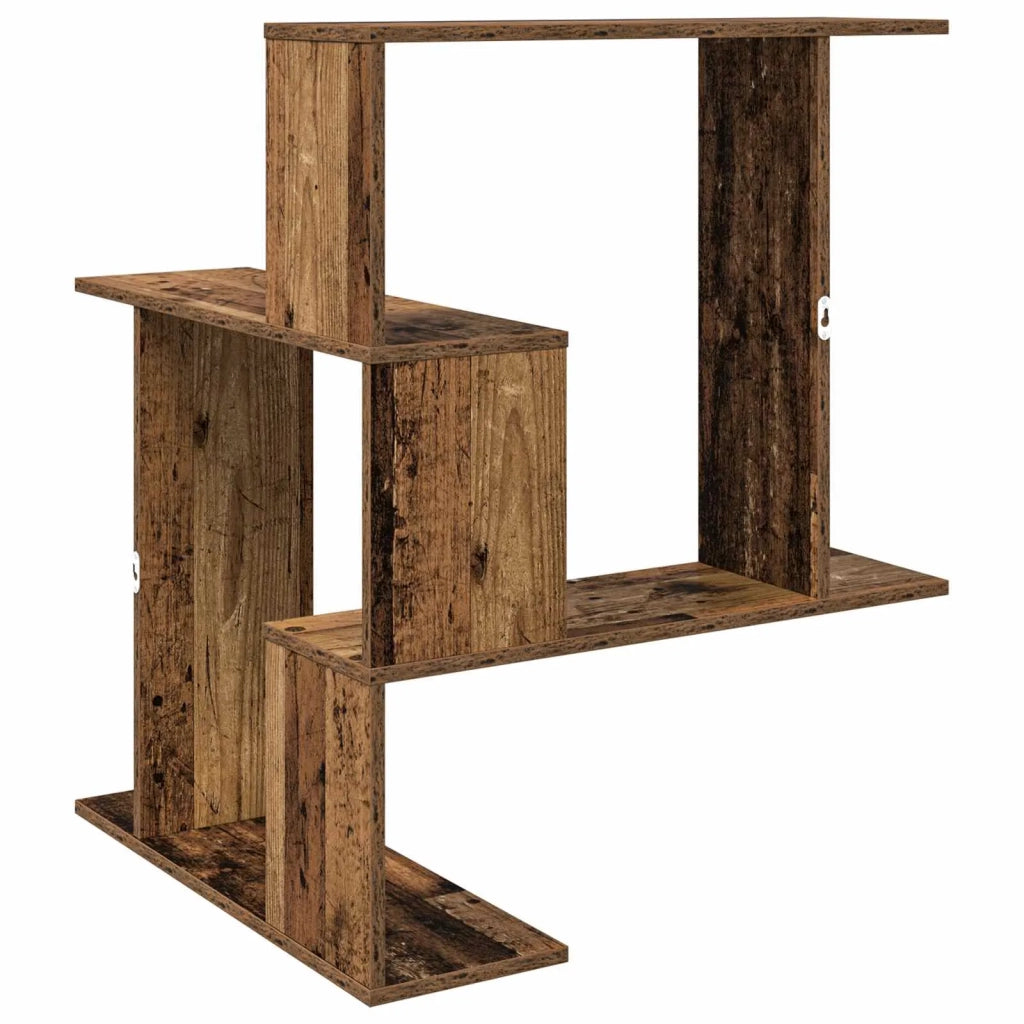 Scaffale da parete Legno antico 67 x 67 x 87 cm 8012226