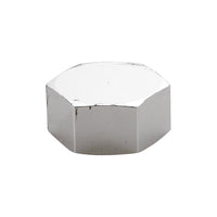 Calotta esagonale cromata