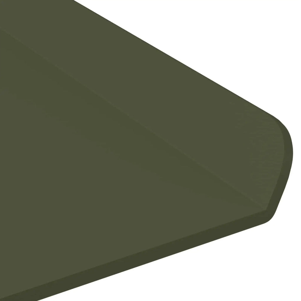 2 pz Mensola | Ripiano | Scaffale sospesa Verde oliva 30 x 18 x 2,5 cm Acciaio