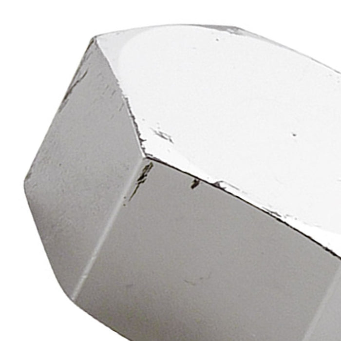 Calotta esagonale cromata