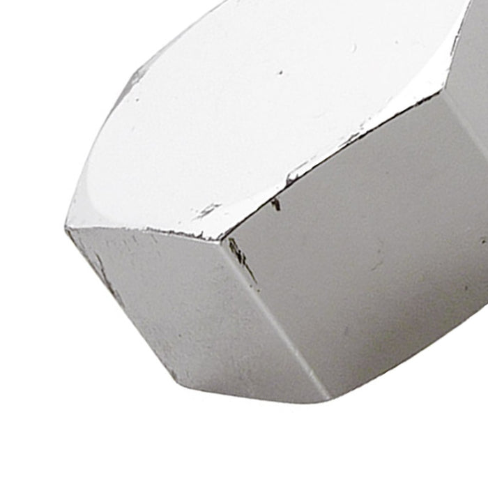 Calotta esagonale cromata