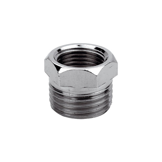 Riduzione esagonale ottone cromato