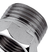 Riduzione esagonale ottone cromato