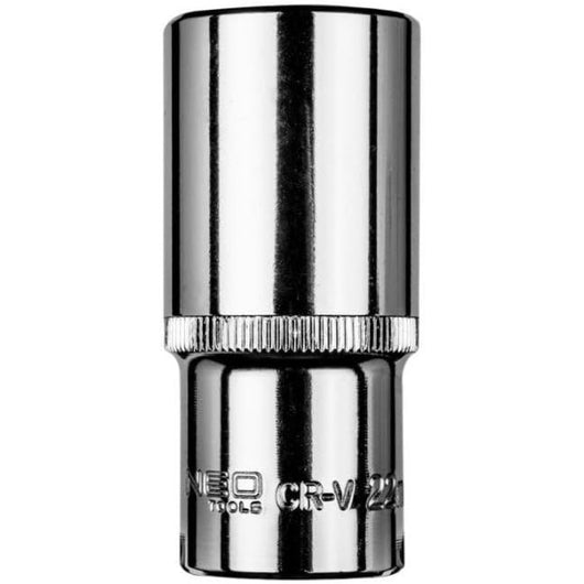 Topex 08-197 bussola esagonale l lunga 3/8, 22 mm ds