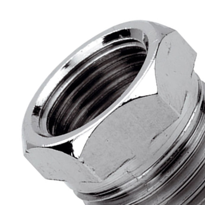 Riduzione esagonale ottone cromato