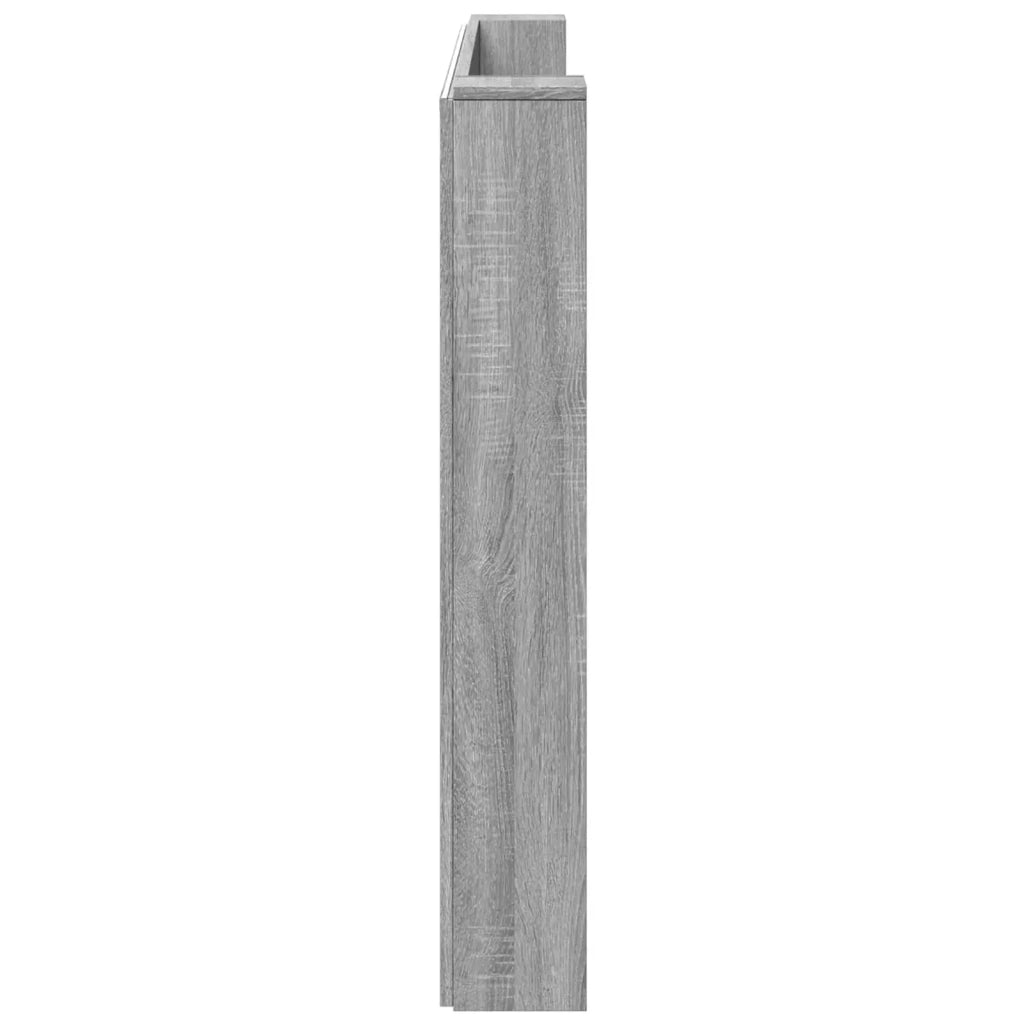 Testiera Letto Sonoma grigio Legno ingegnerizzato