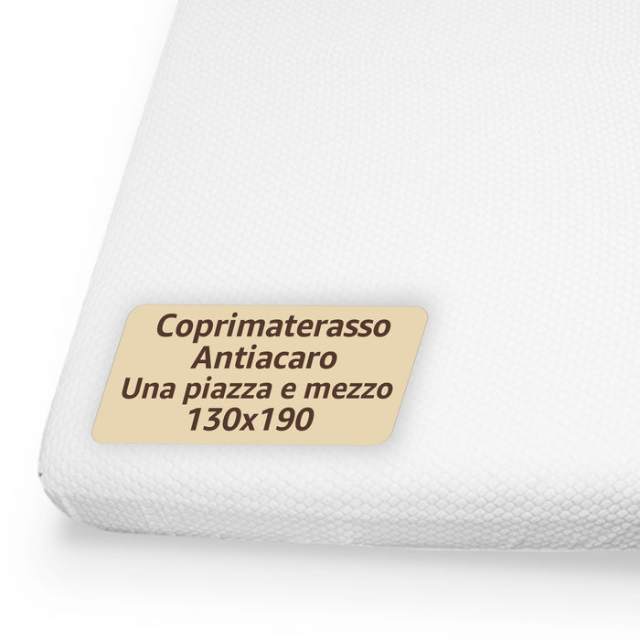 Coprimaterasso Matrimoniale 160x190 Misura: PIAZZA E MEZZA 120X190