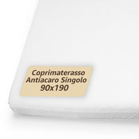 Coprimaterasso Matrimoniale 160x190 Misura: SINGOLO 90X190