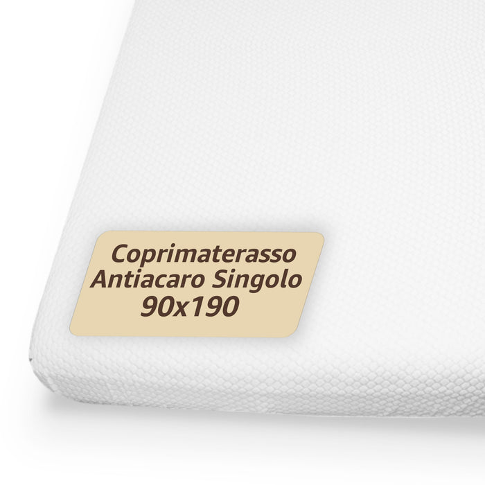 Coprimaterasso Matrimoniale 160x190 Misura: SINGOLO 90X190