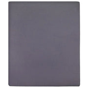 Lenzuolo con Angoli Jersey Antracite 90x200 cm Cotone CFW3892517
