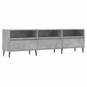 Mobile TV | Armadietto TV | Mobile Porta TV Grigio Cemento 150x30x44,5 cm Legno Multistrato