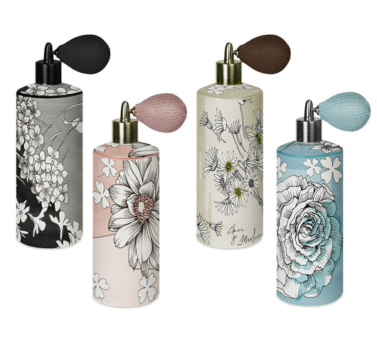 Dispenser Spray Ambiente Mami Milano in Porcellana Profumatore con Pompetta Fantasia: Eleganza