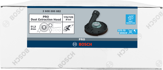 Bosch 2608000882 – Cuffia d’Aspirazione per Smerigliatrici Angolari Ø125 mm
