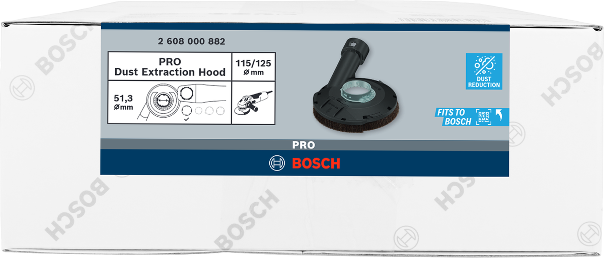 Bosch 2608000882 – Cuffia d’Aspirazione per Smerigliatrici Angolari Ø125 mm