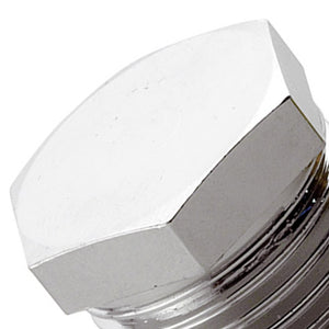 Tappo esagonale cromato