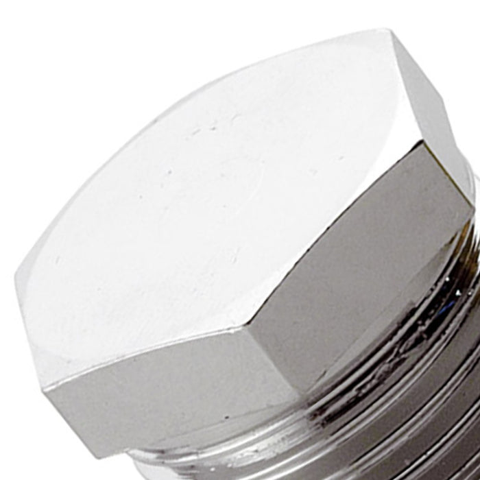 Tappo esagonale cromato