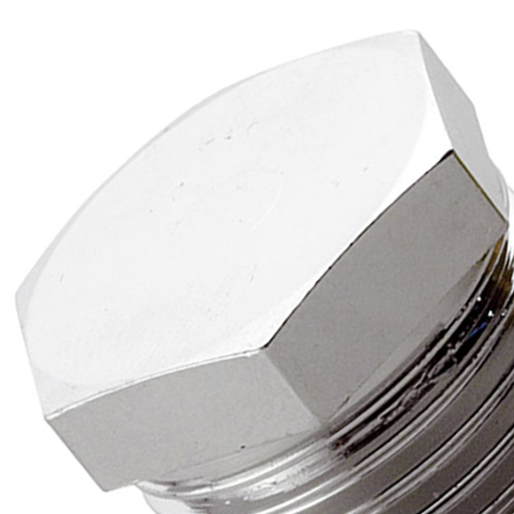 Tappo esagonale cromato