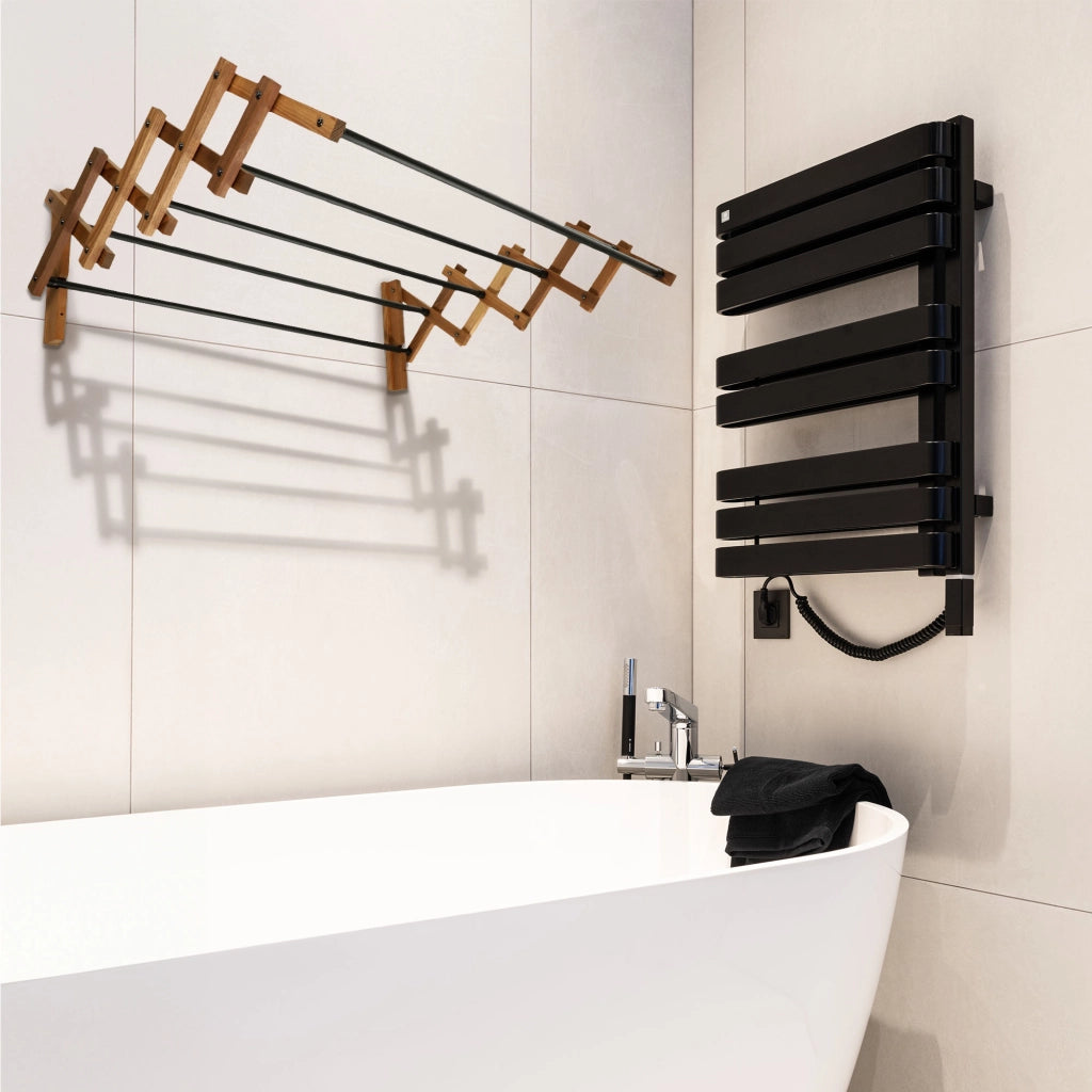 Asciugatrice pieghevole da bagno KADAX con 6 barre