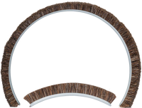 Bosch 2608000883 – Set Spazzole di Ricambio per Cuffia d’Aspirazione Ø125 mm