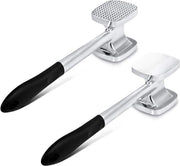 Mangia carne da 28 cm con lama doppia in alluminio 140 stecchi e superficie piatta