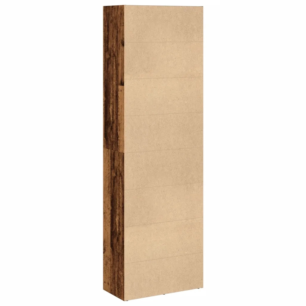 Libreria Legno Antico 60x30x189 cm in Legno Multistrato 857924