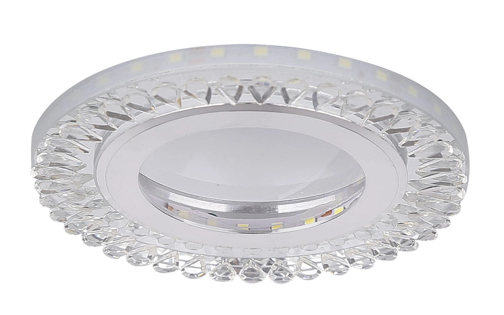 Plafoniera Candellux SSP 2 luci LED 10W 6500K cromo