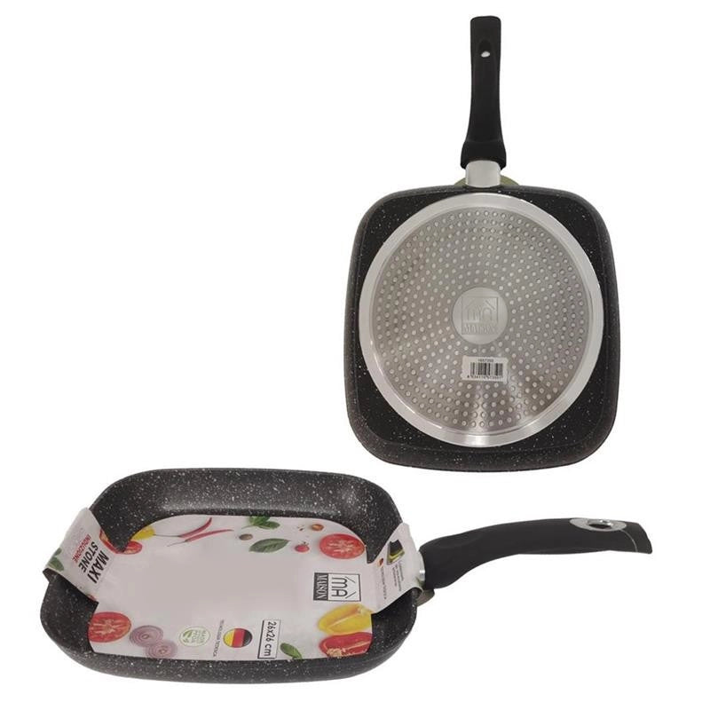 MA MAISON MAXI STONE BISTECCHIERA QUADRATA 26X26 CM CON MANICO ERGONOMICO