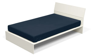 Lenzuolo Sotto con Angoli ed Elastico Tinta Unita Blu Scuro Matrimoniale Maxy