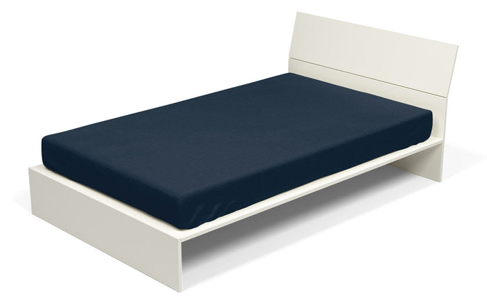 Lenzuolo Sotto con Angoli ed Elastico Tinta Unita Blu Scuro Matrimoniale Maxy